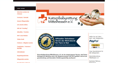 Desktop Screenshot of katzenbabyrettung-mittelhessen.de